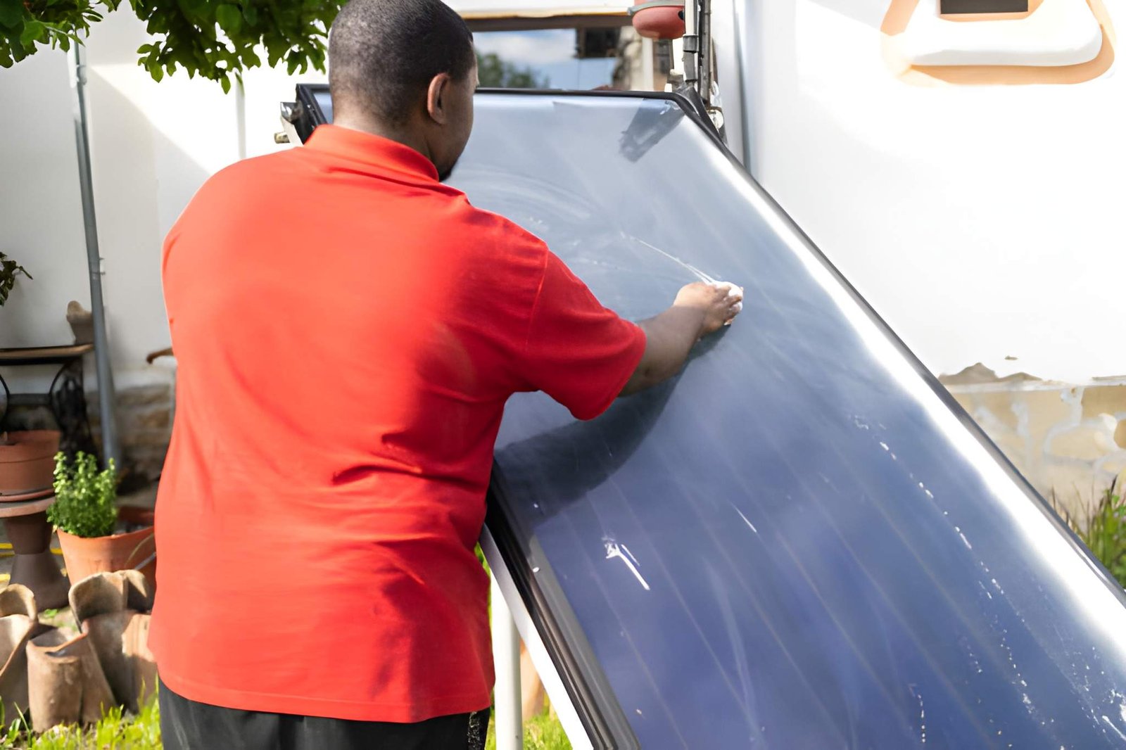 Solar Water Heater Cleaning in Dubai by Ocean Dubai Fitout Services